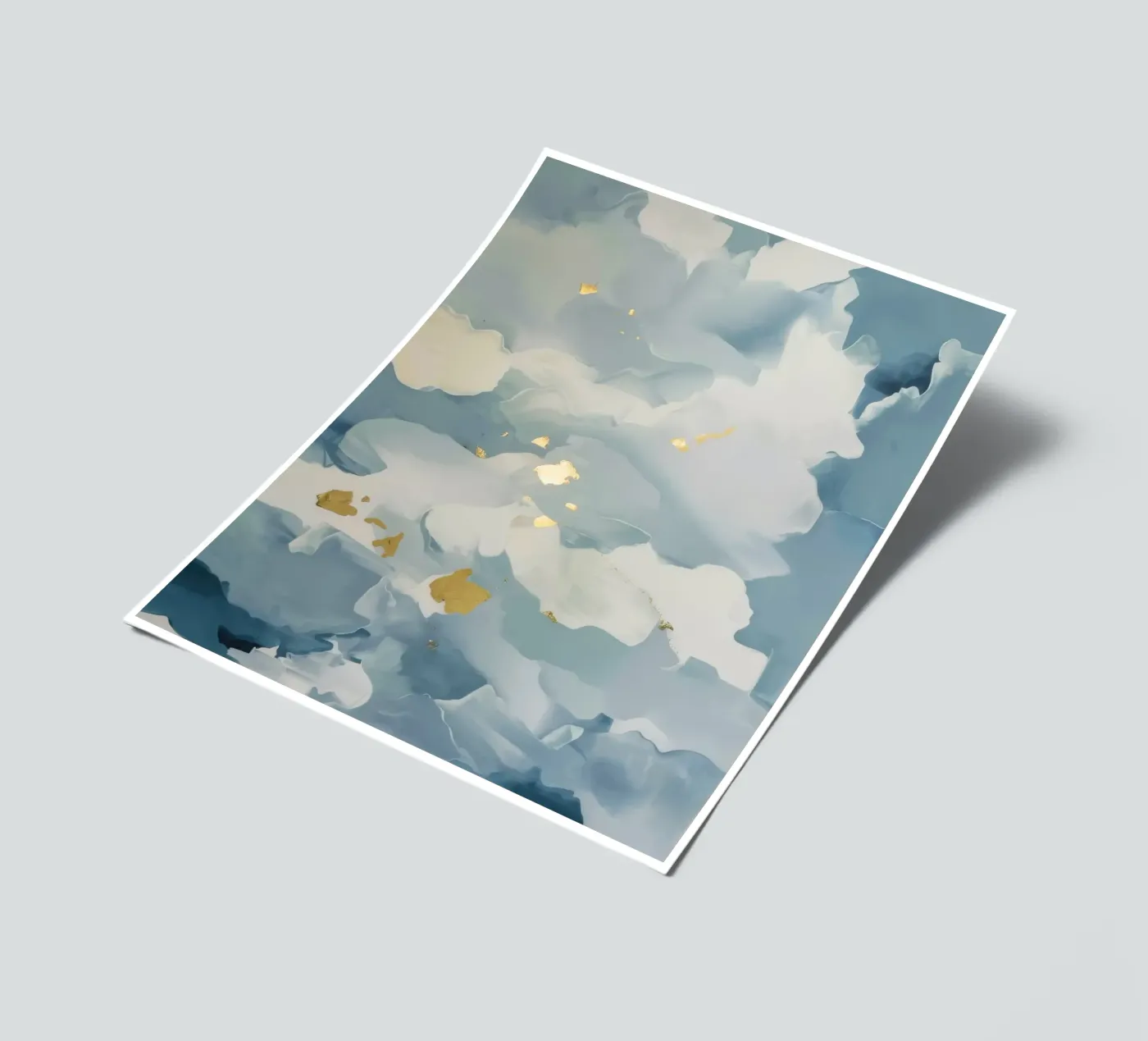 Blue Cloud Flicker sticker sheet by Monarch Arc