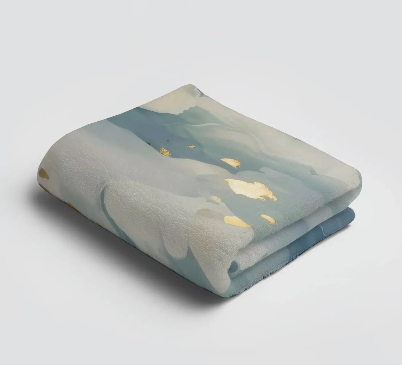 Blauwe Wolkenflikker badhanddoek van Monarch Arc