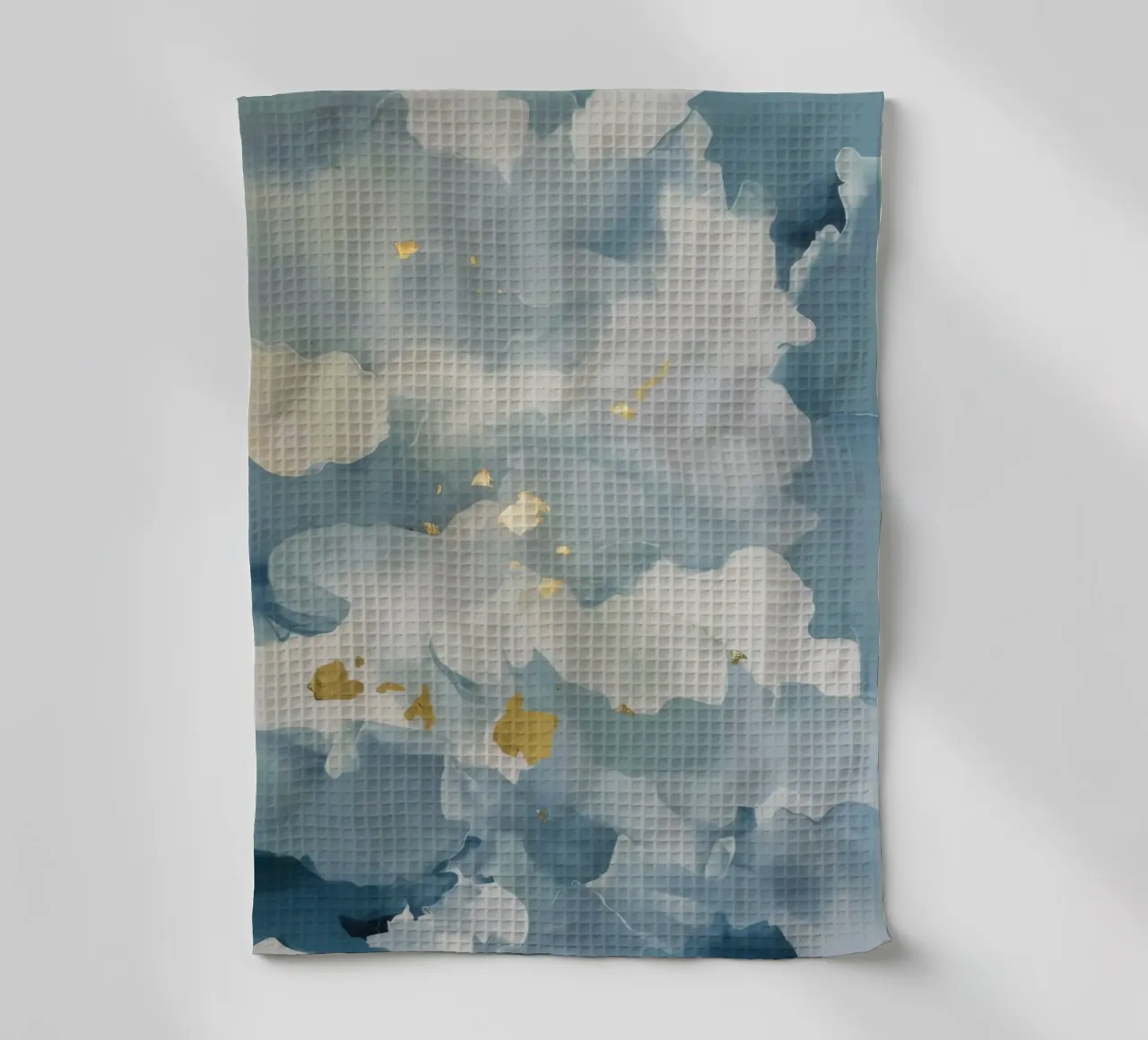 Nuage bleu scintillant torchon de Monarch Arc