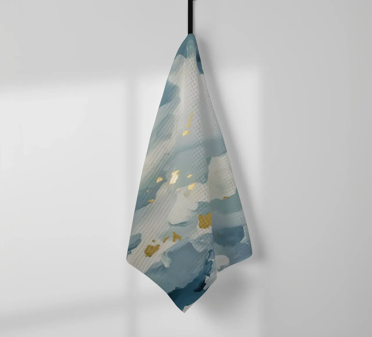 Nuage bleu scintillant torchon de Monarch Arc