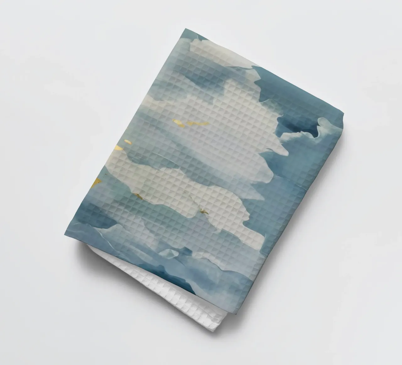 Nuage bleu scintillant torchon de Monarch Arc