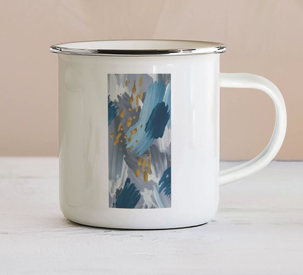Eco Dash Cobalto tazza in smalto da Monarch Arc