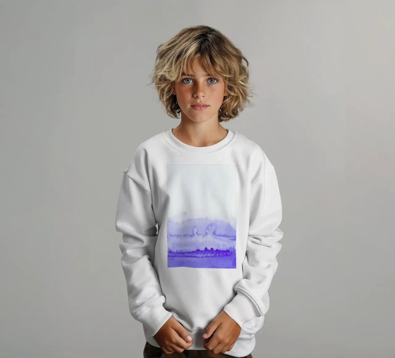 Azul felpa bambino da STUDIO LEEMO