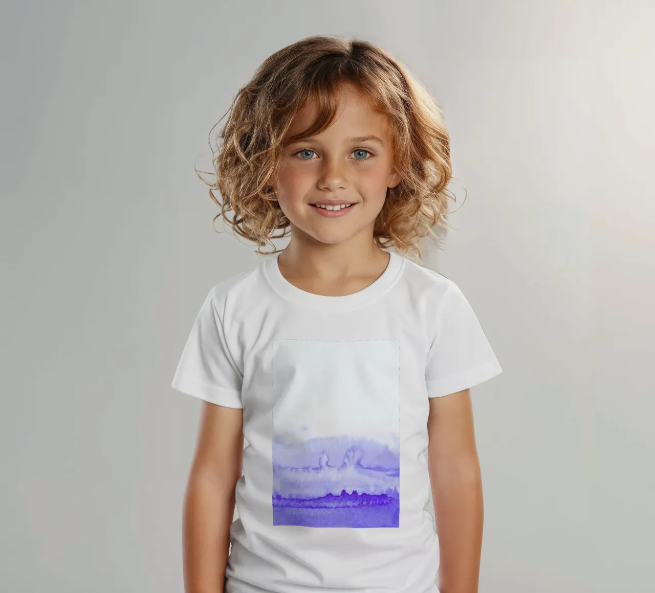 Azul t-shirt bambini da STUDIO LEEMO
