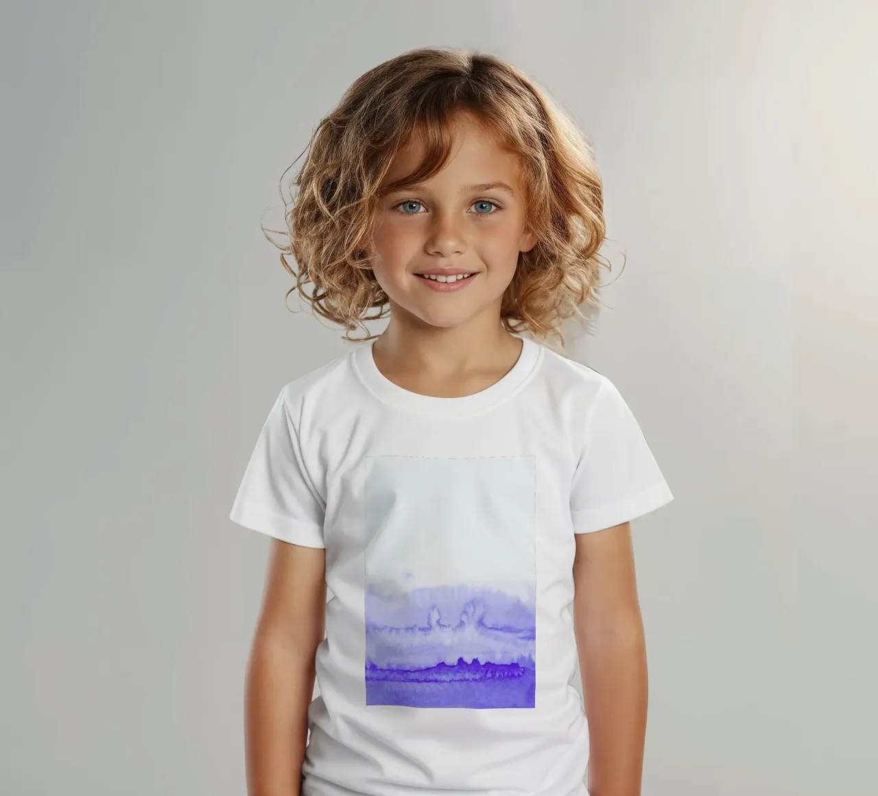 Azul t-shirt bambini da STUDIO LEEMO