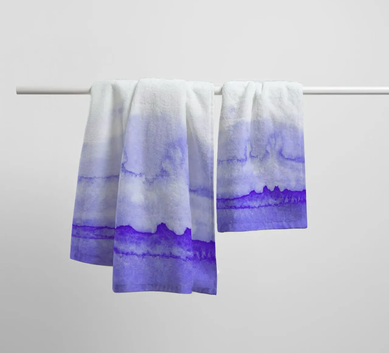 Azul asciugamano da bagno da STUDIO LEEMO