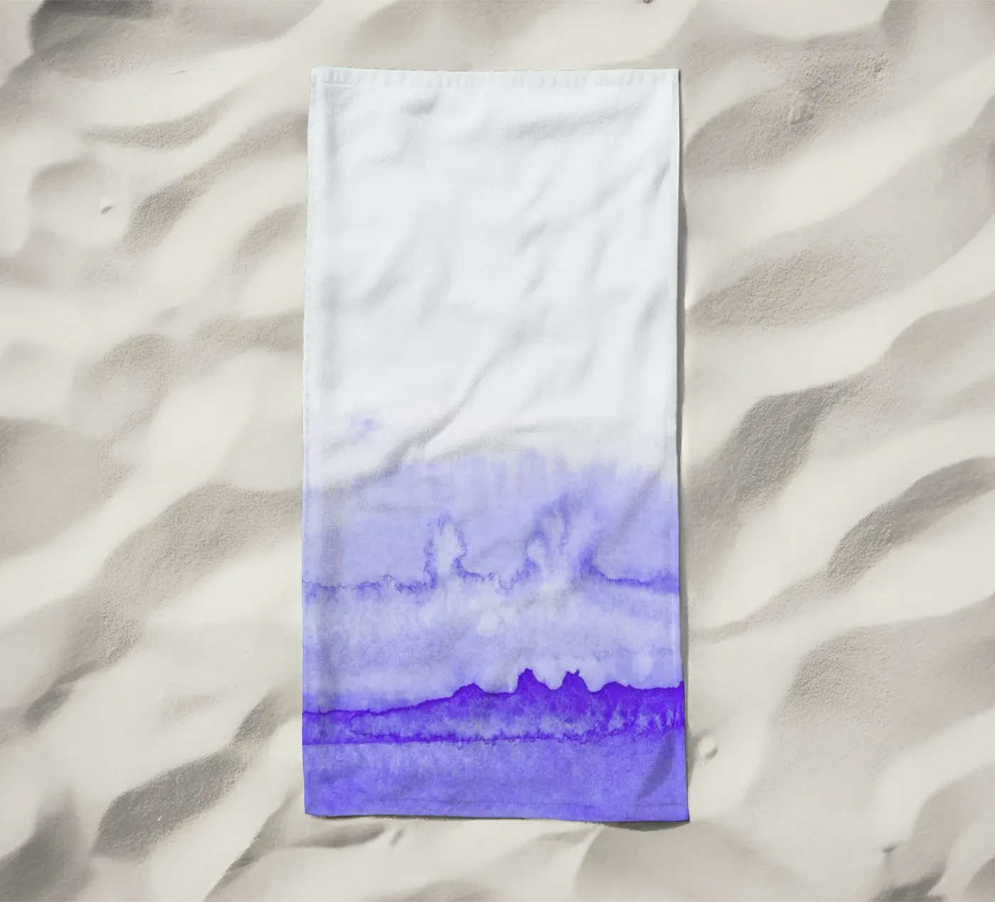 Azul Strandtuch von STUDIO LEEMO