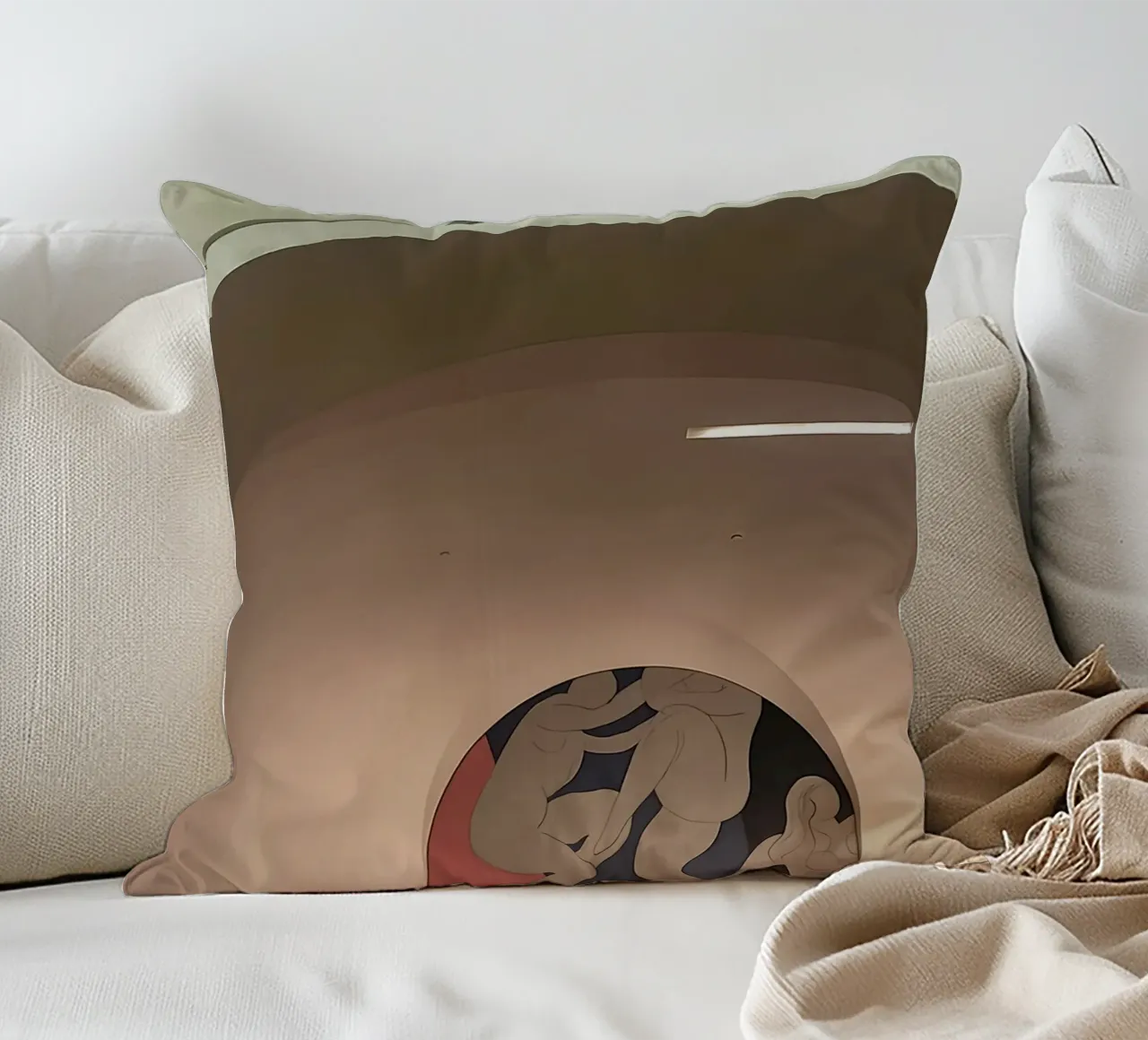 Il ballo II cuscino da Vonda Shop