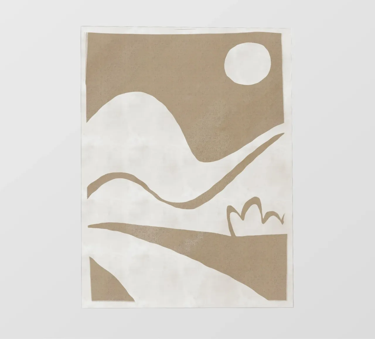 Paesaggio terrestre ritagliato telo in pvc da Little Dean