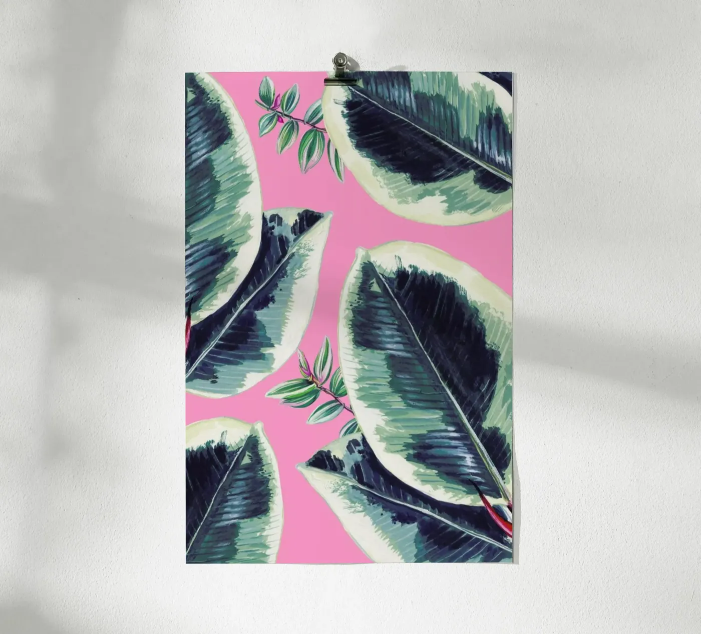 Rubber Plant poster da Rocket68
