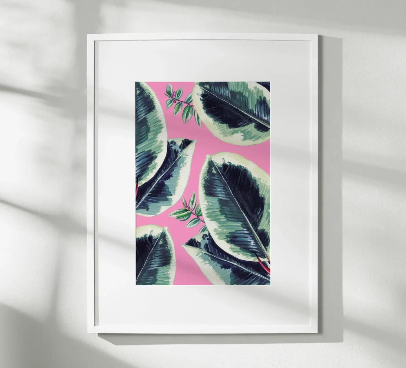 Rubber Plant poster da Rocket68