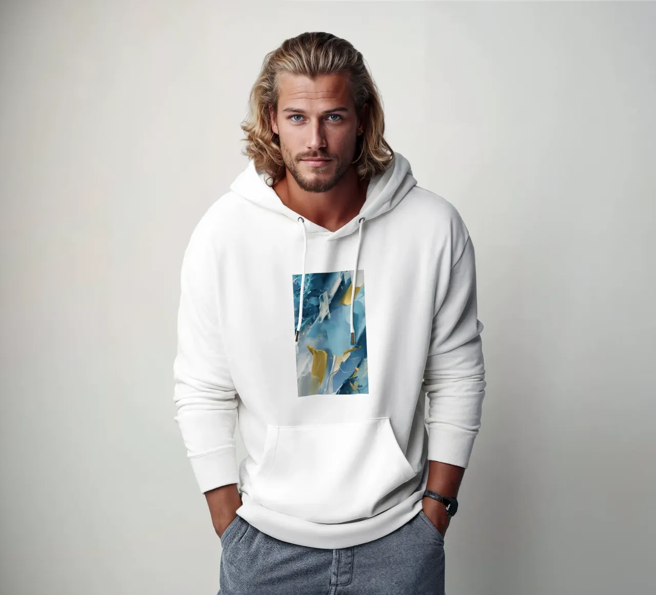 Burstwave Gleam Flight felpa con cappuccio da Monarch Arc