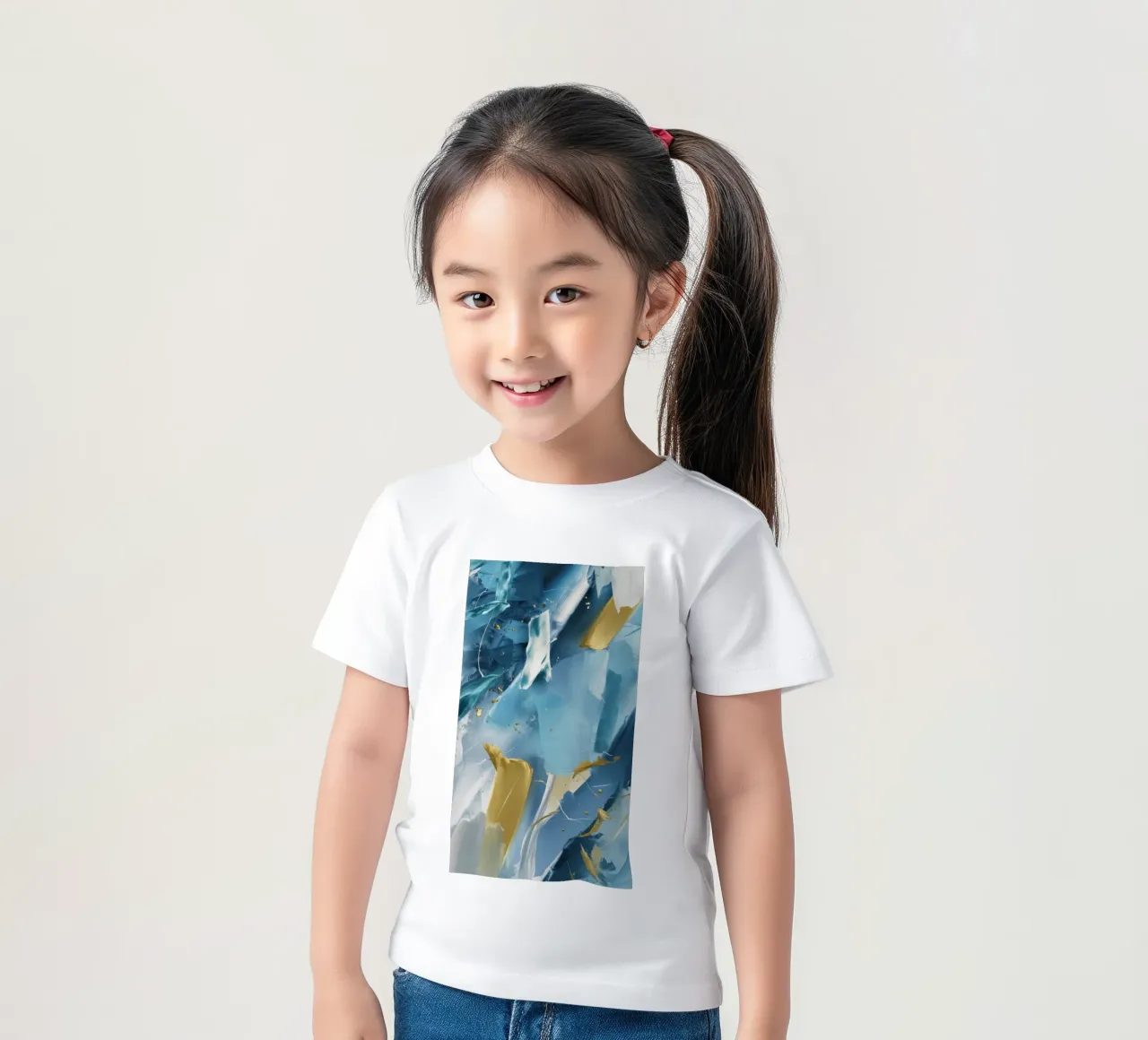 Burstwave Gleam Flight kids t-shirt by Monarch Arc