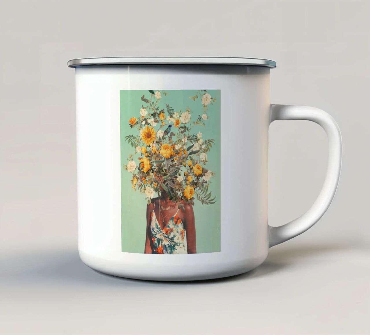 Frank Moth - You Loved me a Thousand Summers tazza in smalto da SmithBurk