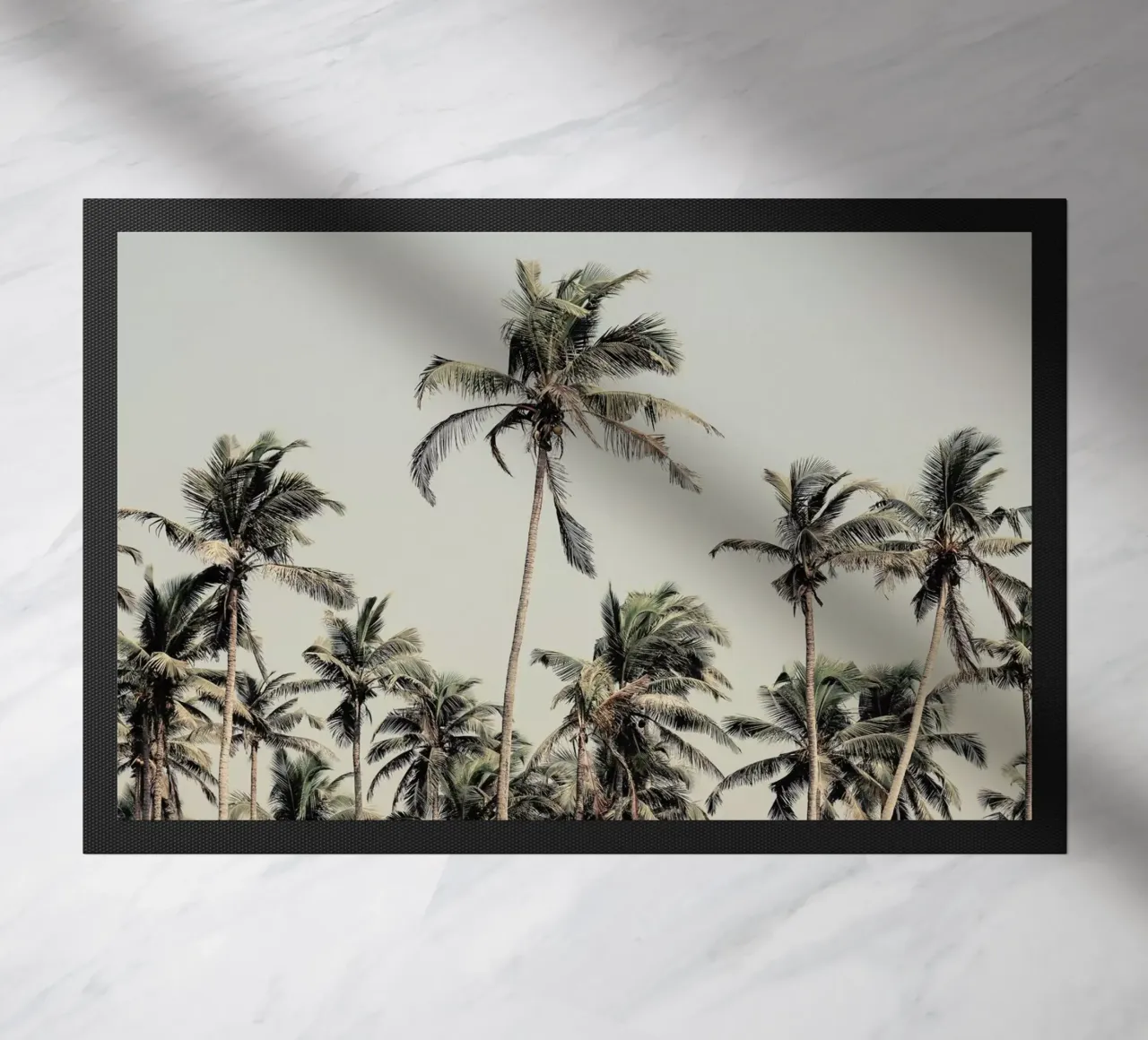 Palm Trees On The Beach zerbino da Victoria Frost