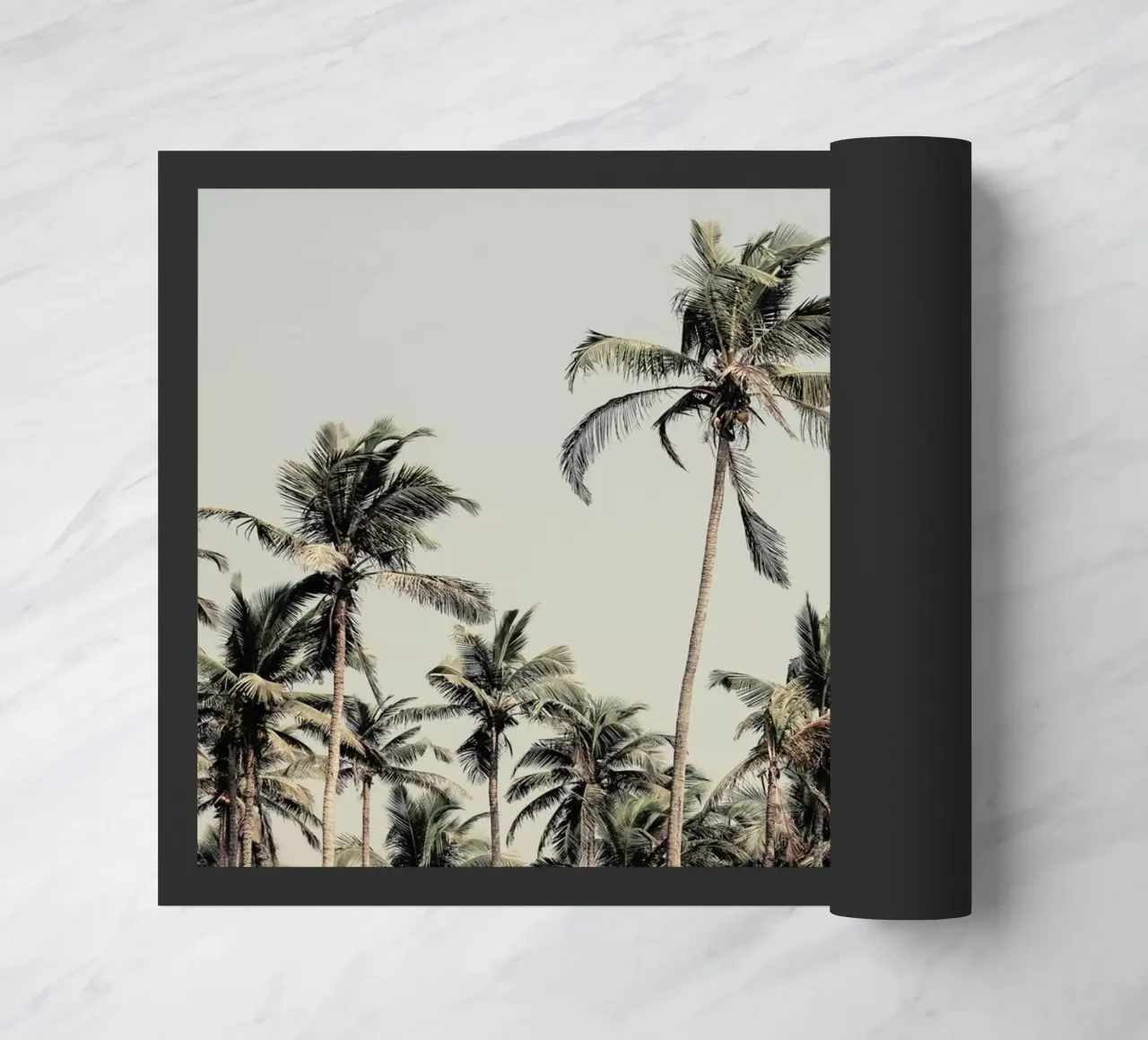 Palm Trees On The Beach zerbino da Victoria Frost