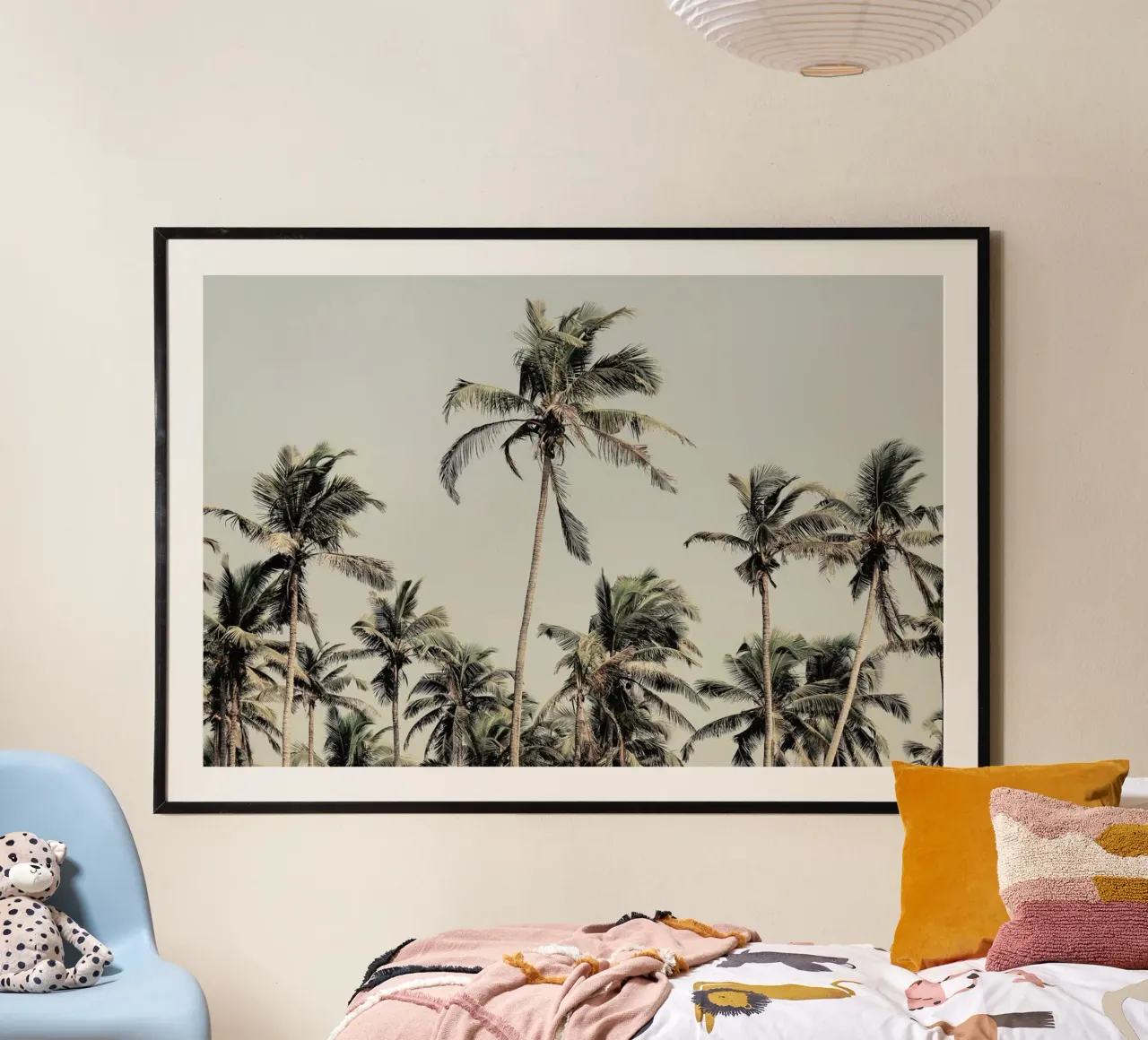 Palm Trees On The Beach carta hahnemühle da Victoria Frost