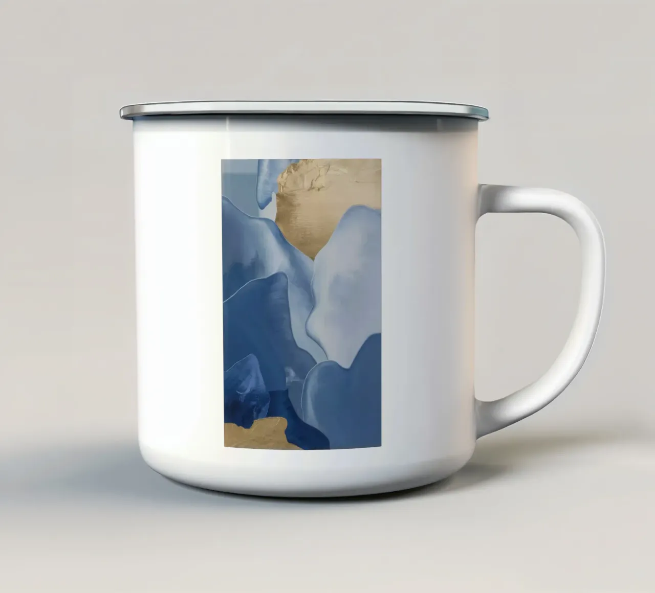 Gelo Cobalto Aumento tazza in smalto da Monarch Arc