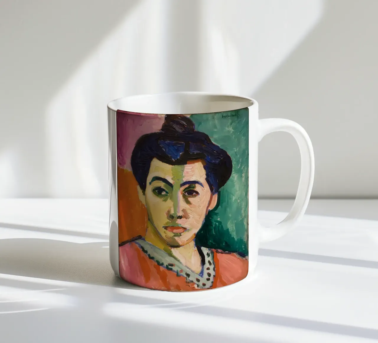 Linea verde tazza in ceramica da Vonda Shop