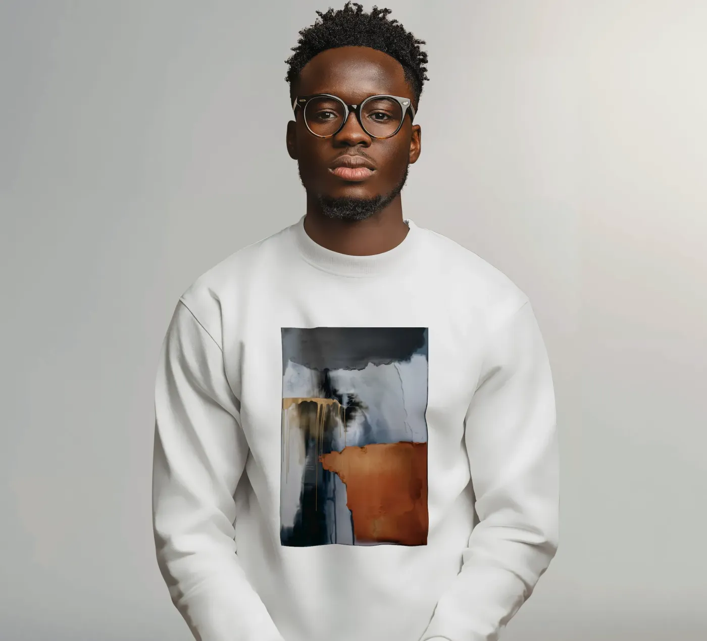 Rustfall Midnight Wall sweatshirt by Monarch Arc