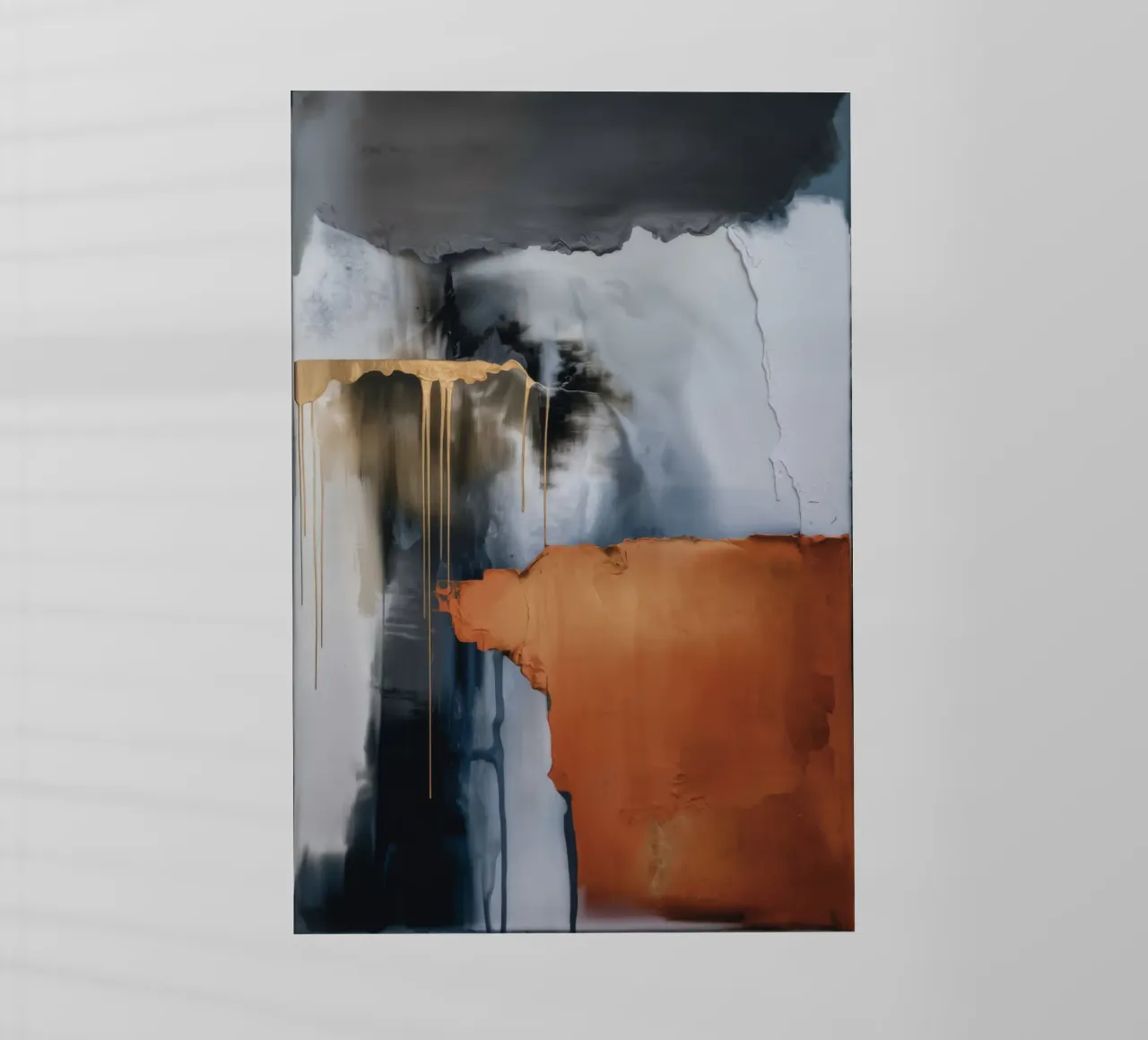 Parete di mezzanotte arrugginita pellicola backlit da Monarch Arc