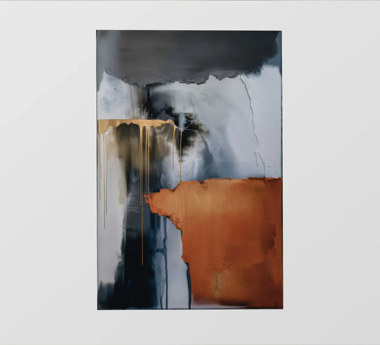 Rustfall Midnight Wall fotobehang van Monarch Arc