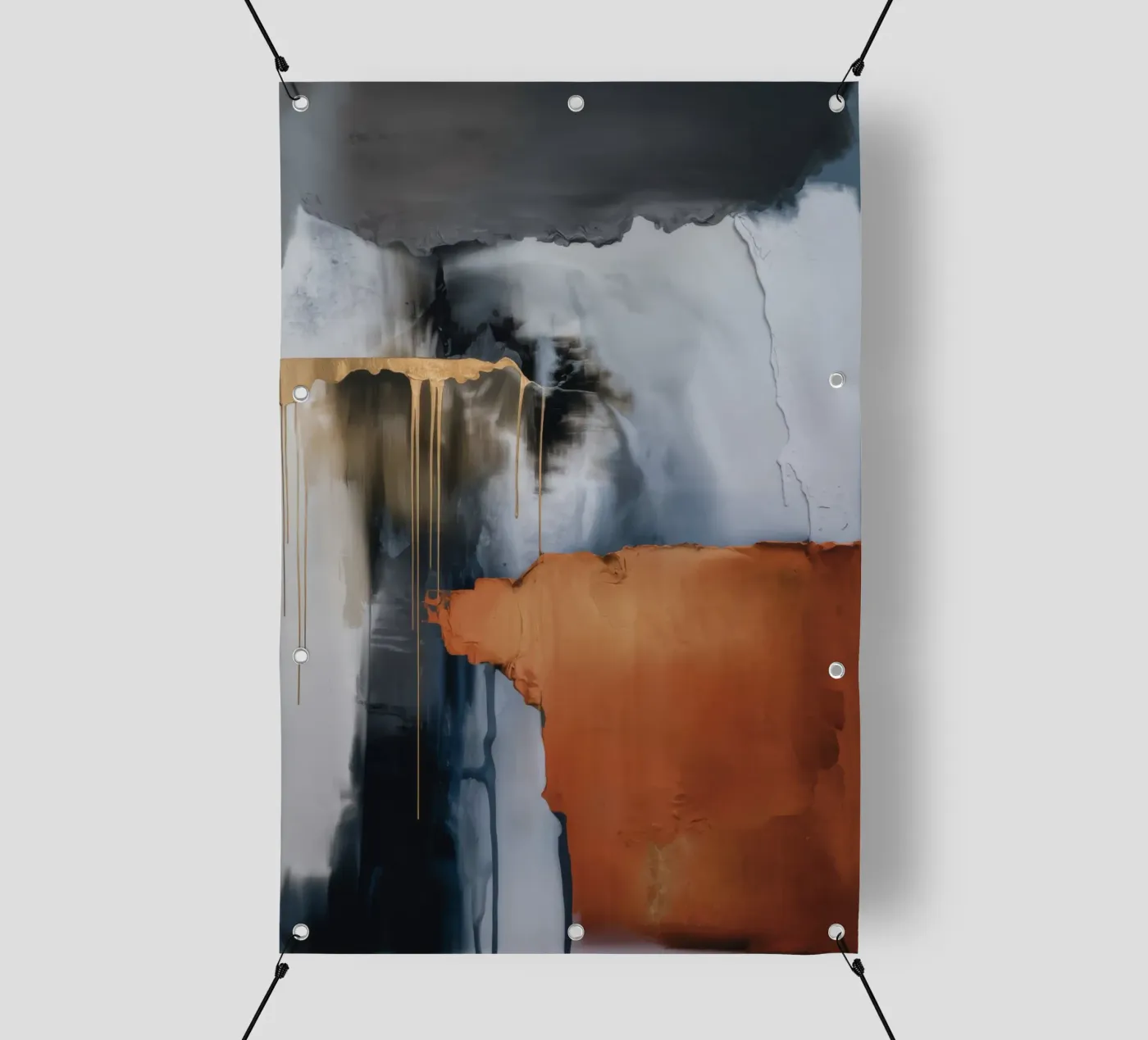 Rustfall Midnight Wall pvc cover by Monarch Arc