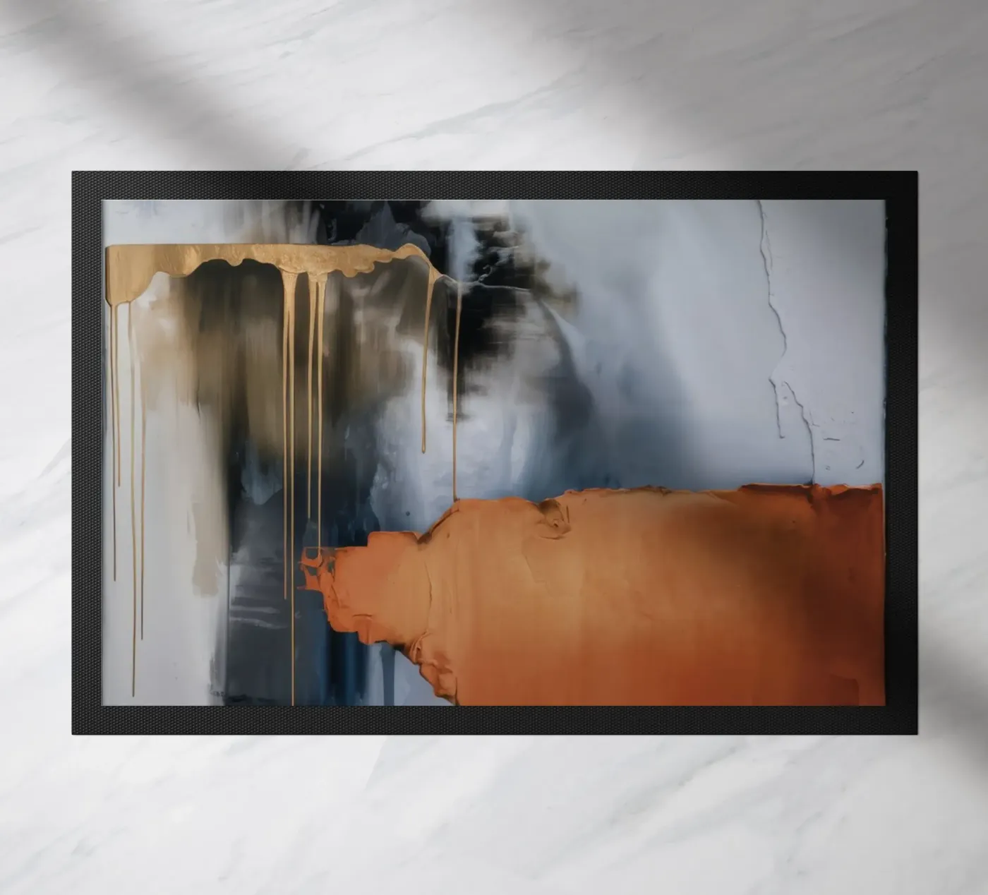 Rustfall Midnight Wall Fußmatte von Monarch Arc