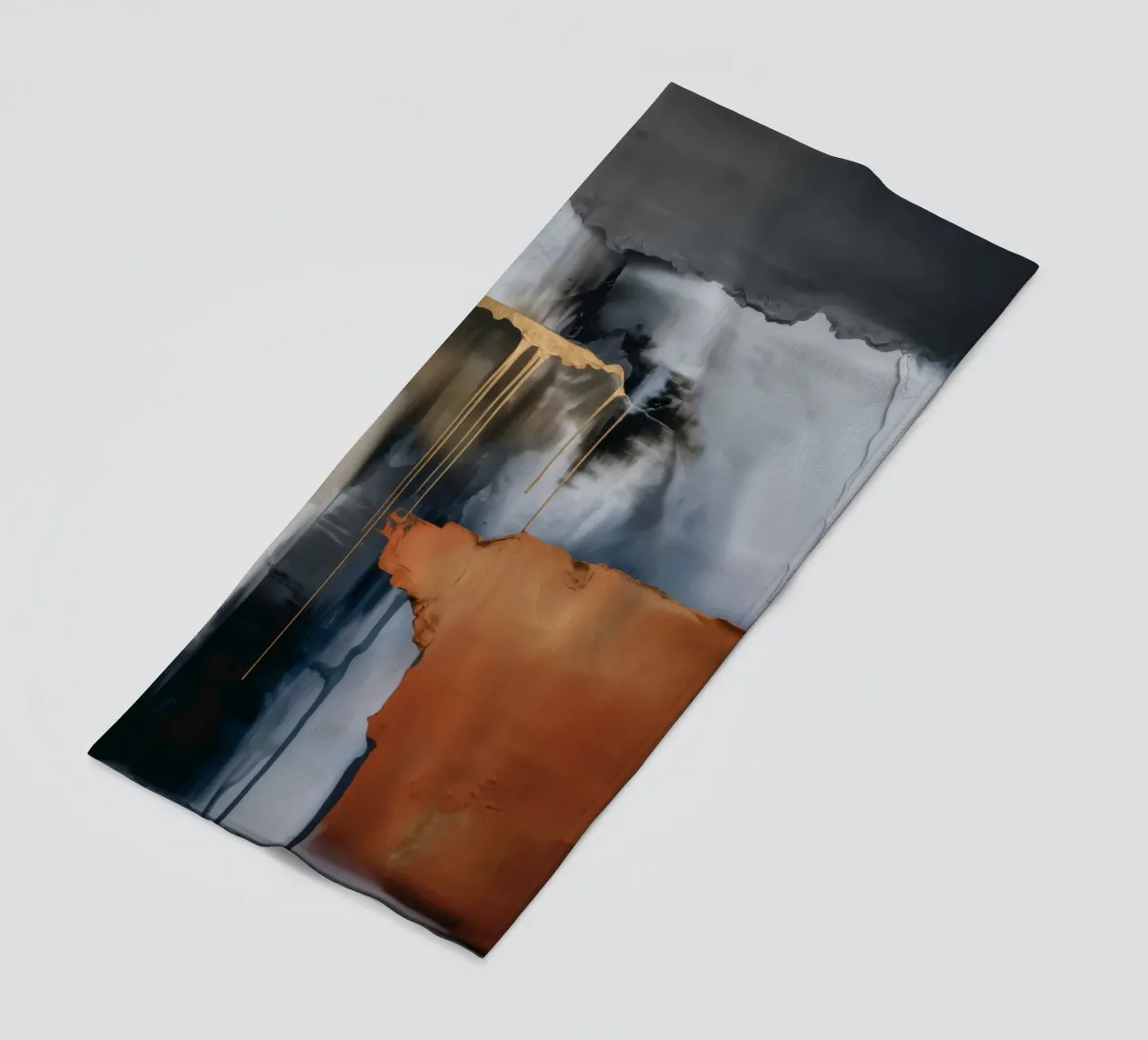 Parete di mezzanotte arrugginita telo mare da Monarch Arc