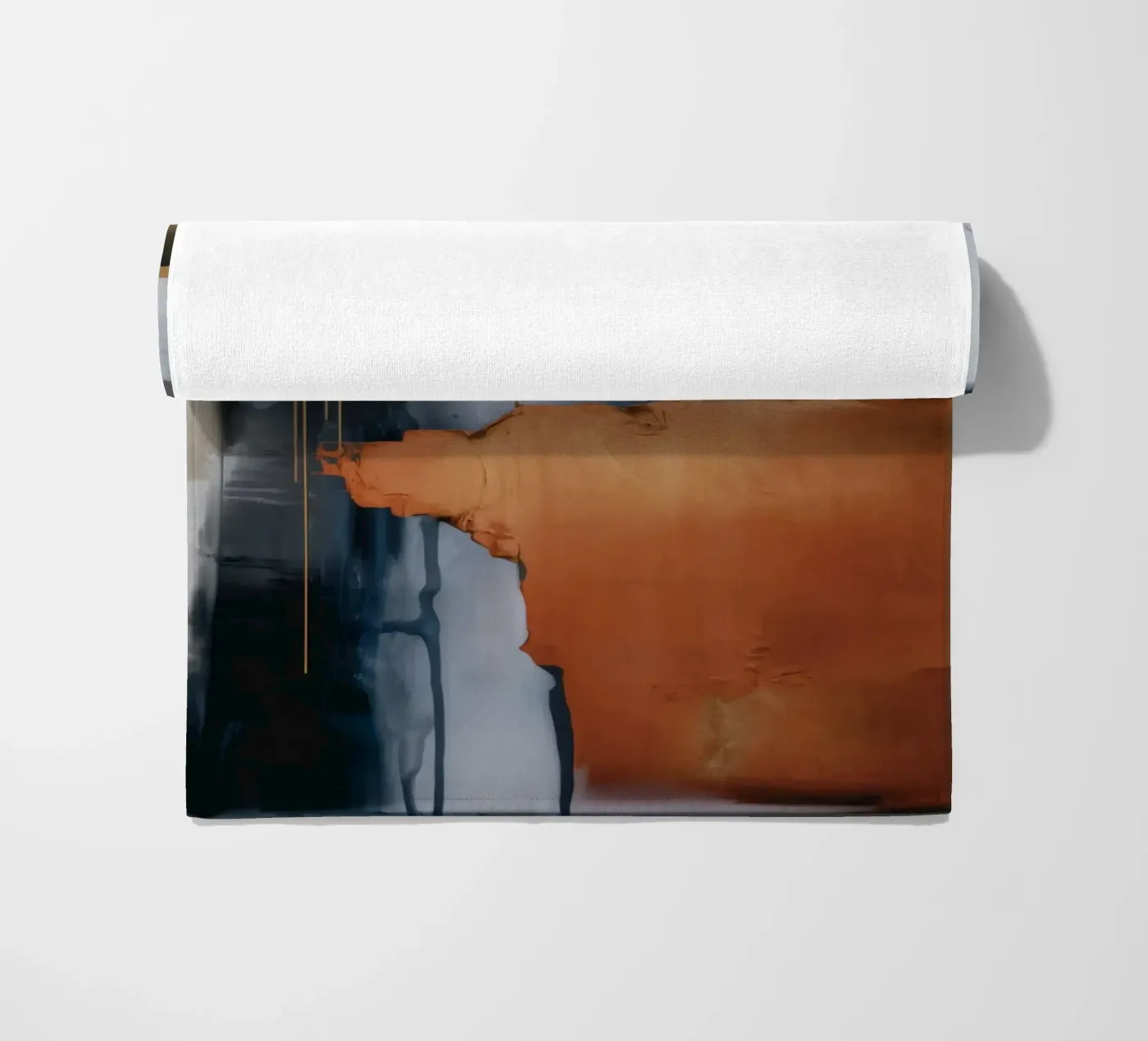 Rustfall Midnight Wall Strandtuch von Monarch Arc