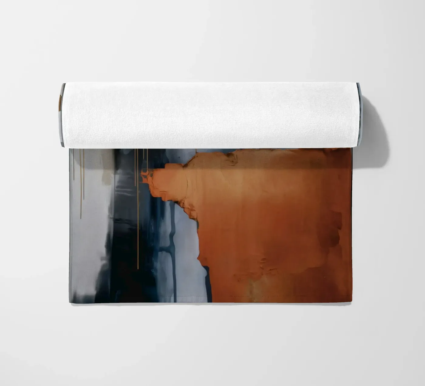 Rustfall Midnight Wall Strandtuch von Monarch Arc