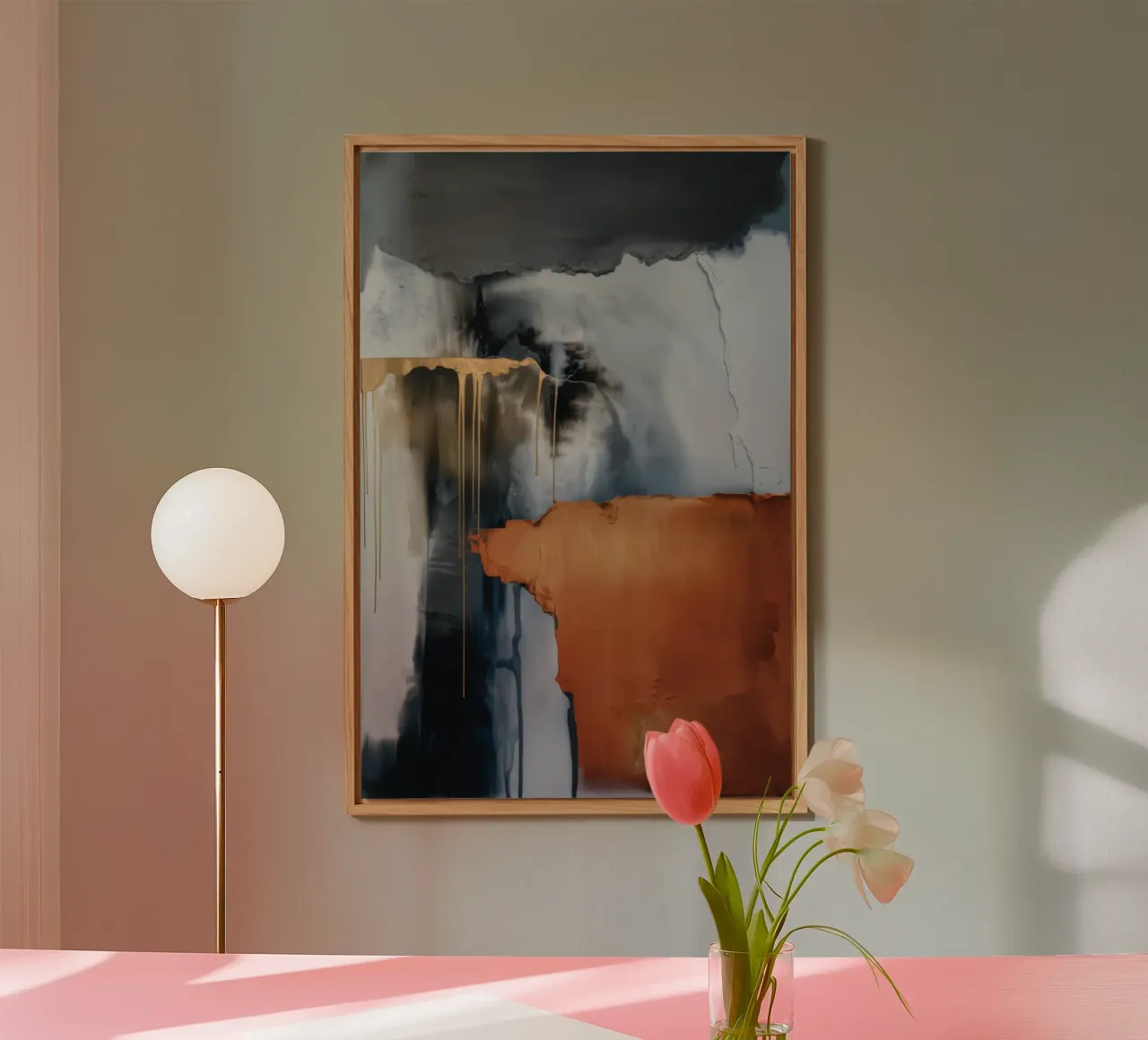 Parete di mezzanotte arrugginita alluminio dibond da Monarch Arc