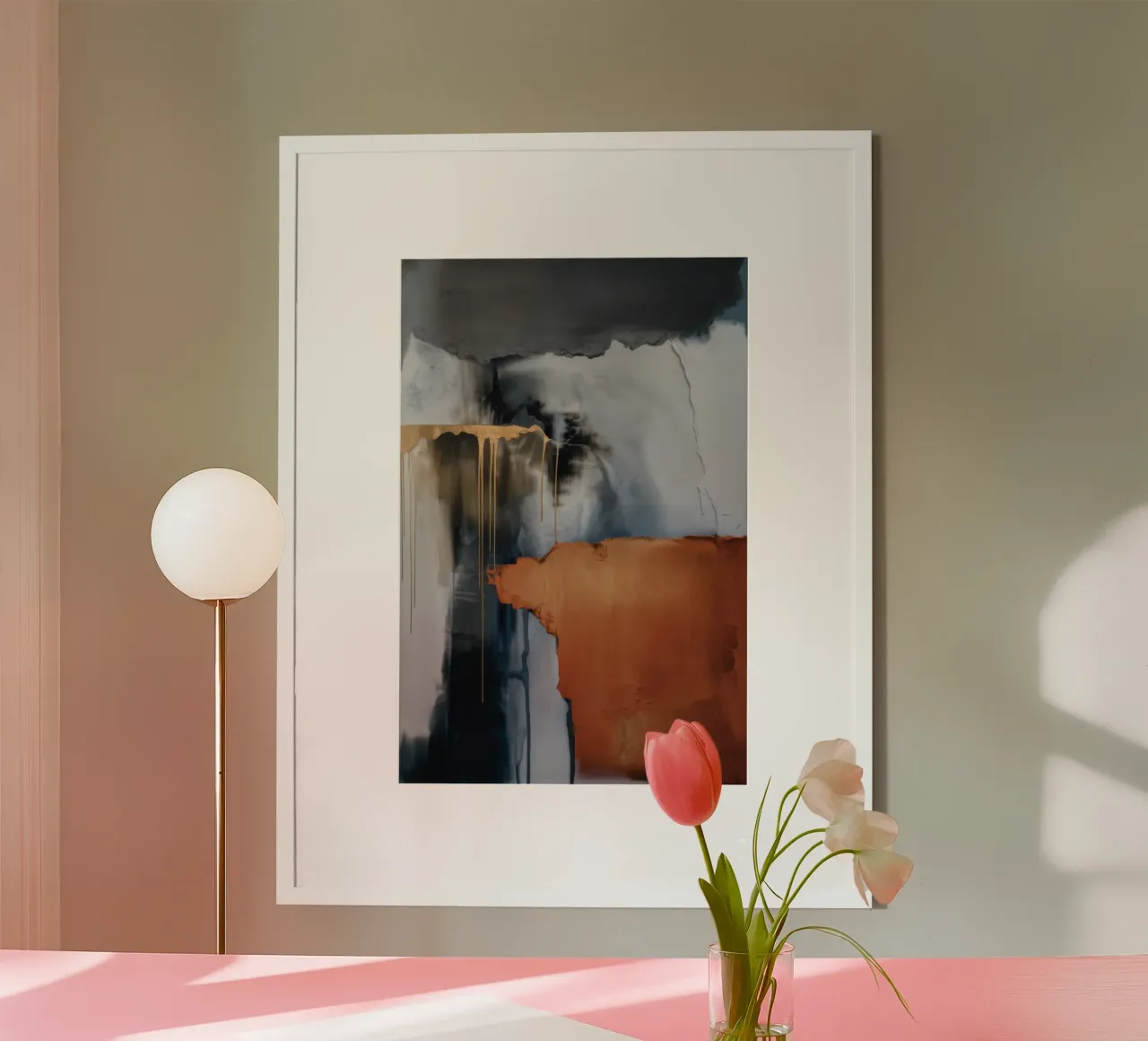 Rustfall Midnight Wall poster van Monarch Arc