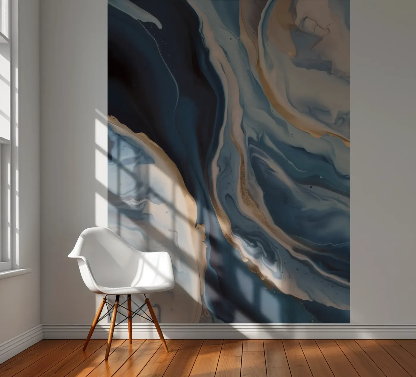 Getijdenbloeispoor fotobehang van Monarch Arc