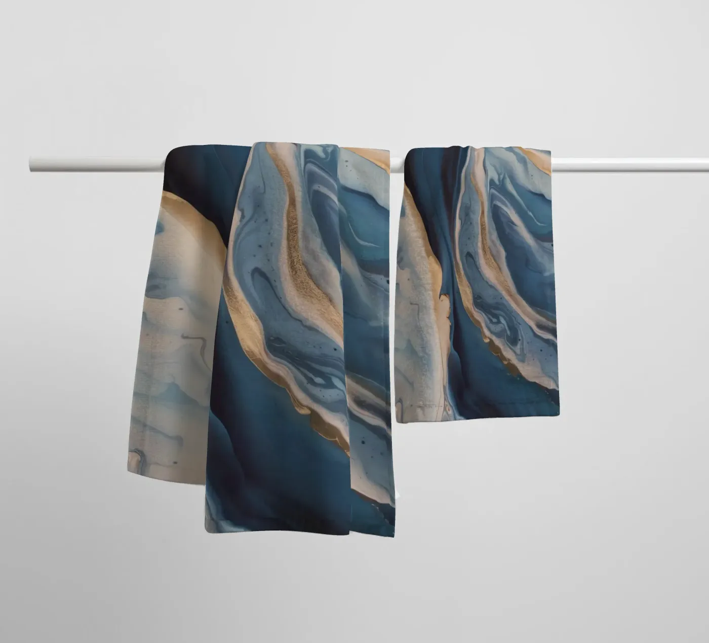 Tidal Bloom Trace towel by Monarch Arc