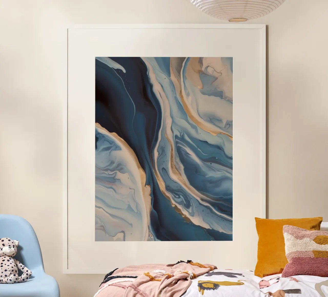 Tracé de la fleur de marée poster de Monarch Arc