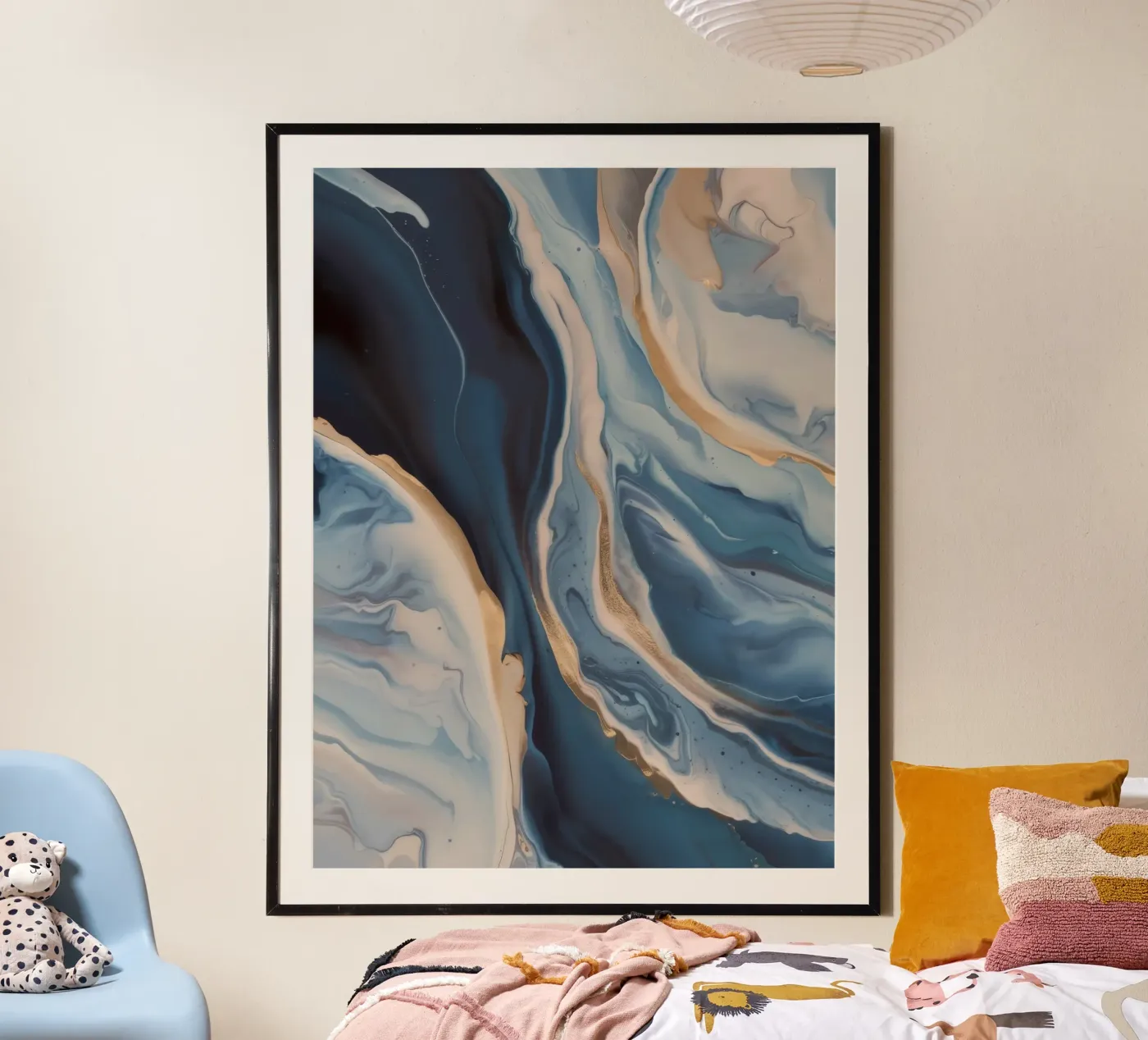 Tidal Bloom Trace poster by Monarch Arc