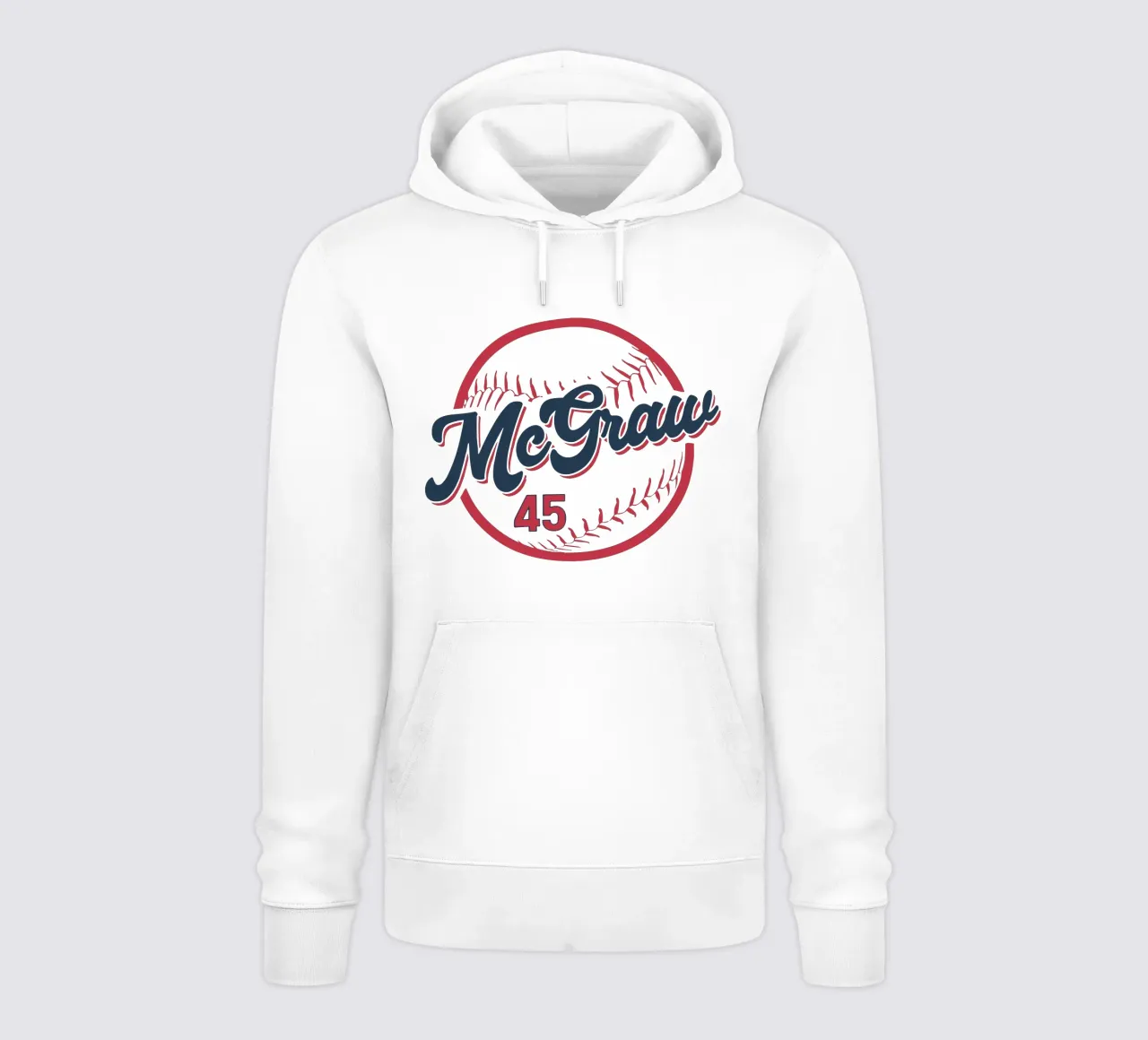 Tim McGraw 45 Baseball felpa con cappuccio da lindacleveland