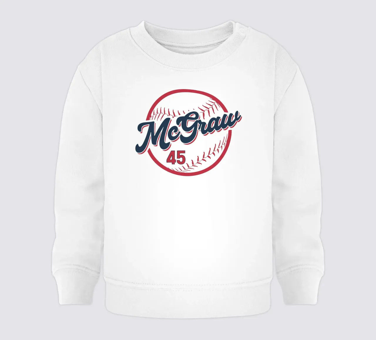 Tim McGraw 45 Baseball felpa neonato da lindacleveland