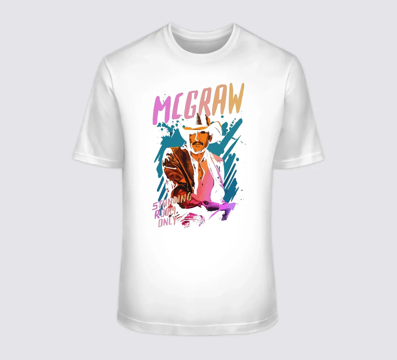 Tim McGRAW Standing Room Only t-shirt da lindacleveland