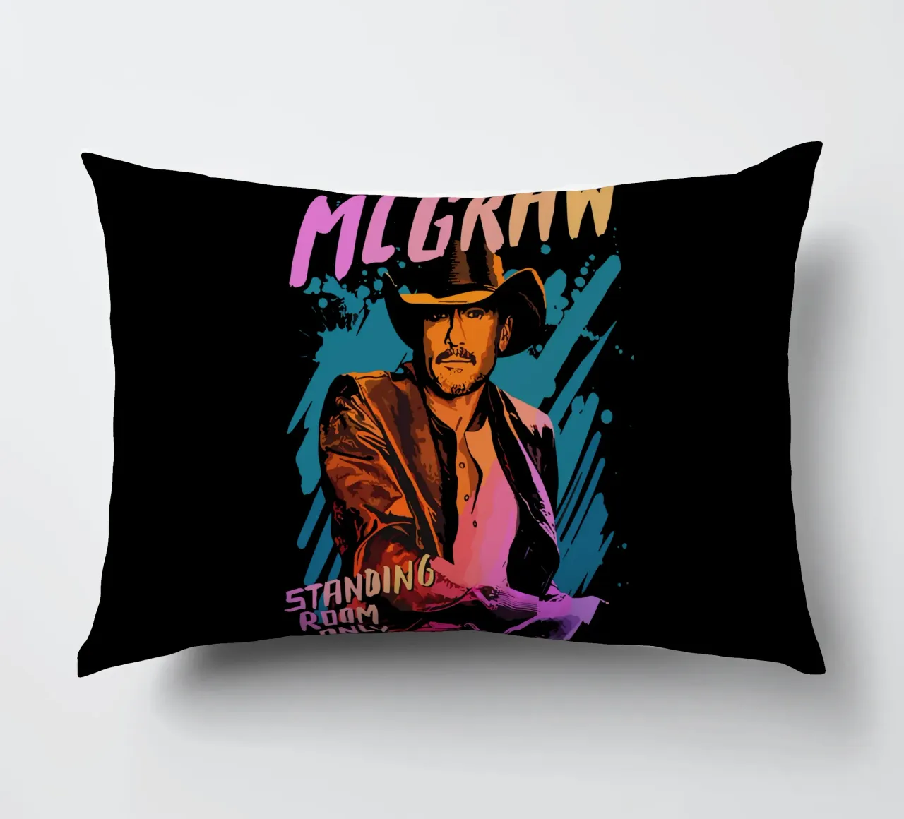Tim McGRAW Standing Room Only cuscino da lindacleveland