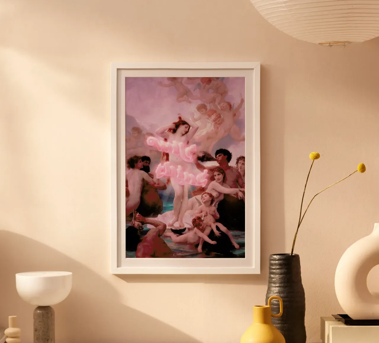 Wild Thing poster con telaio in plastica da Jonas Loose