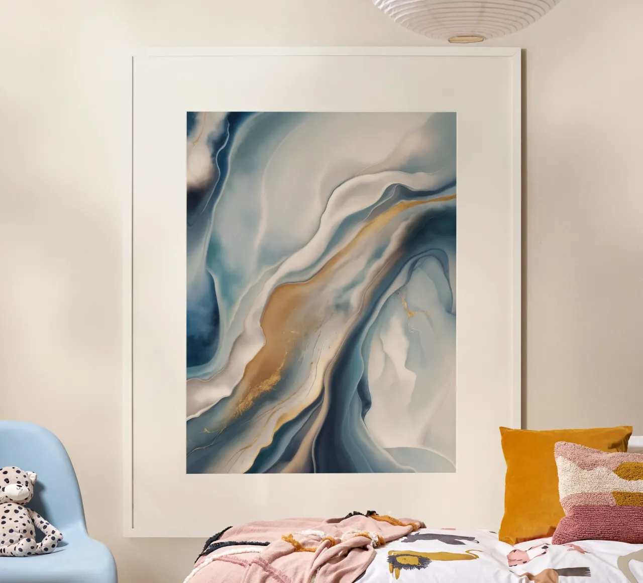 Skythread Dune Ripple poster by Monarch Arc