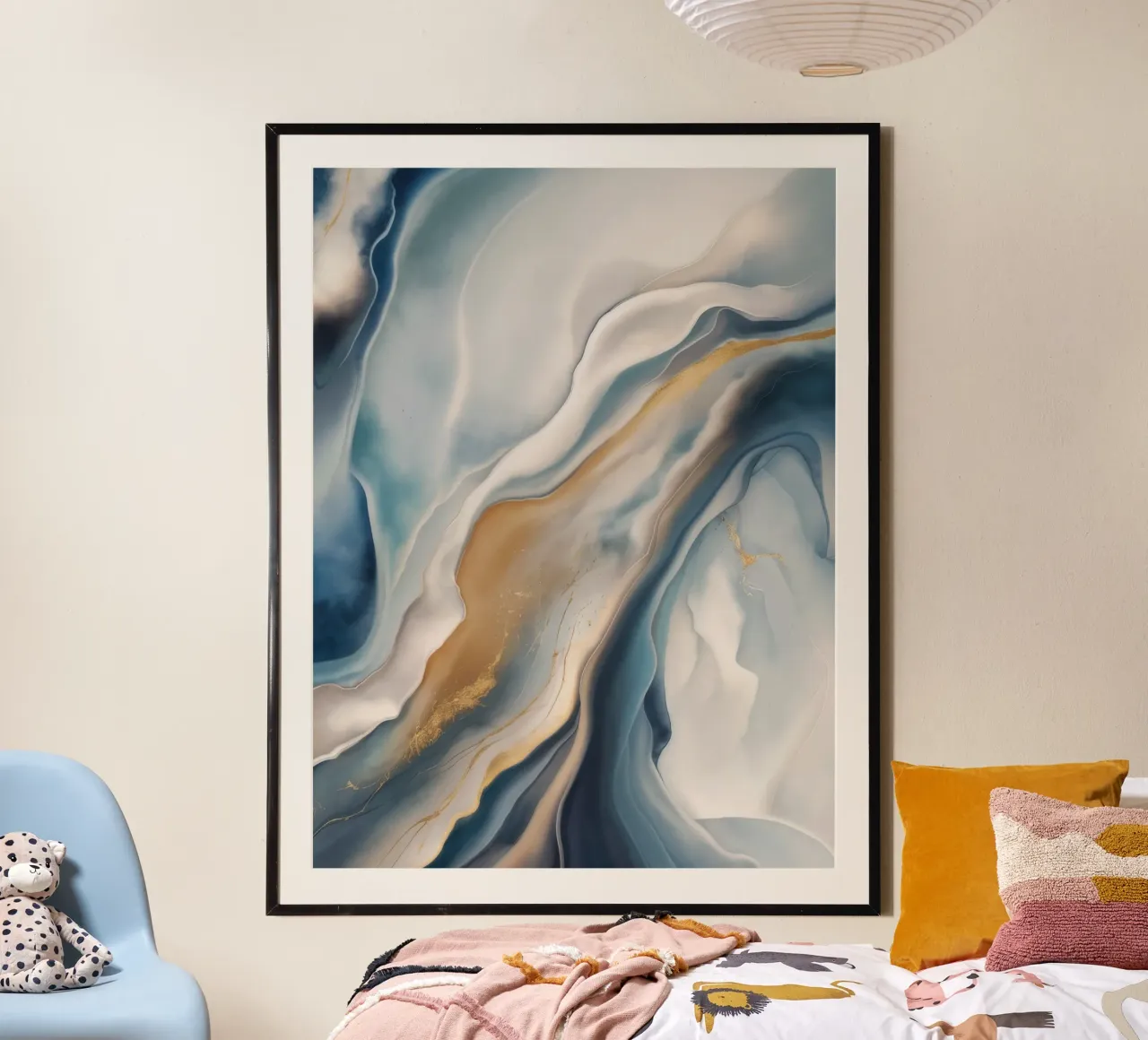 Skythread Dune Ripple poster by Monarch Arc