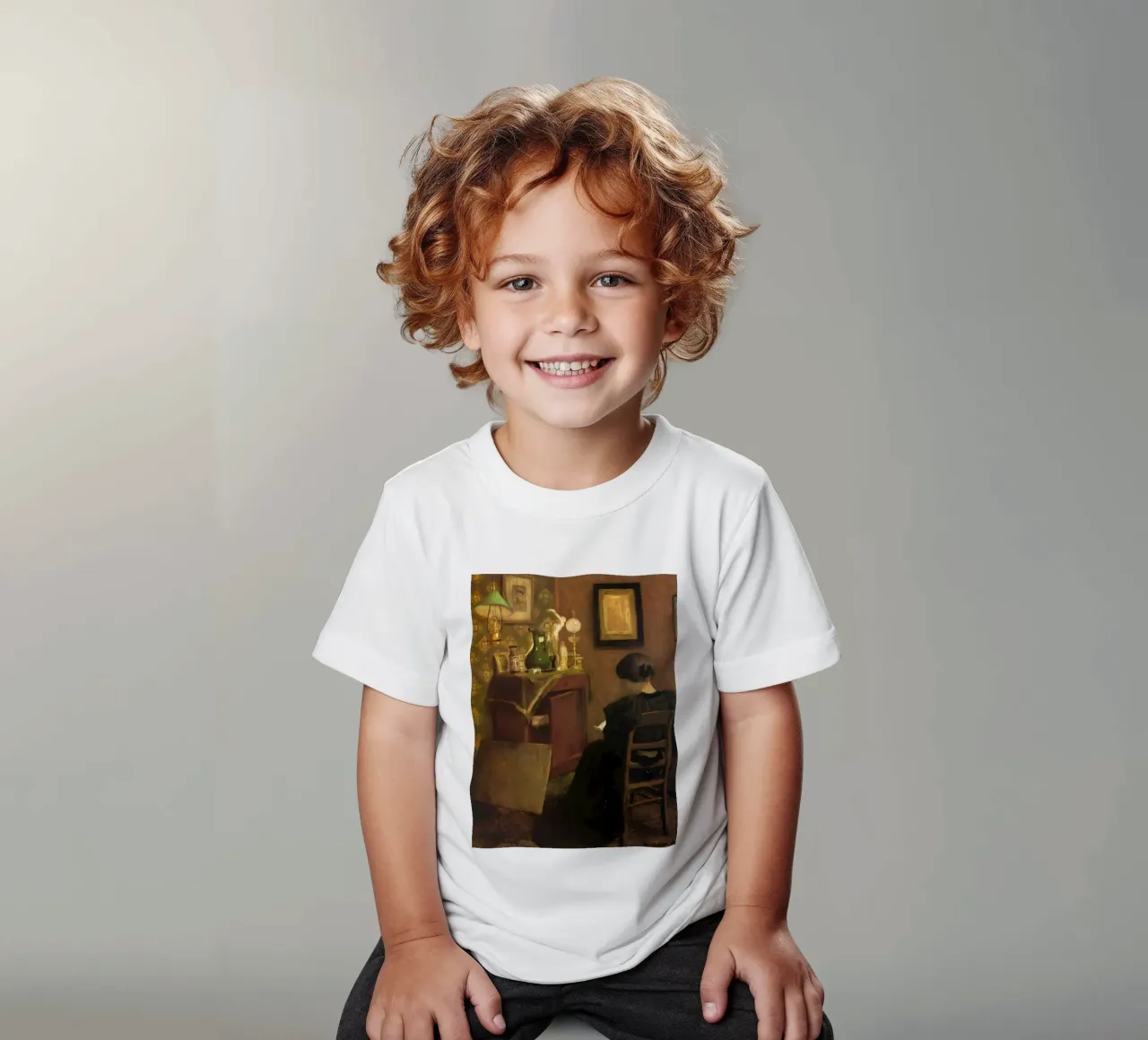 Frau Lesen Kinder T-Shirt von Vonda Shop