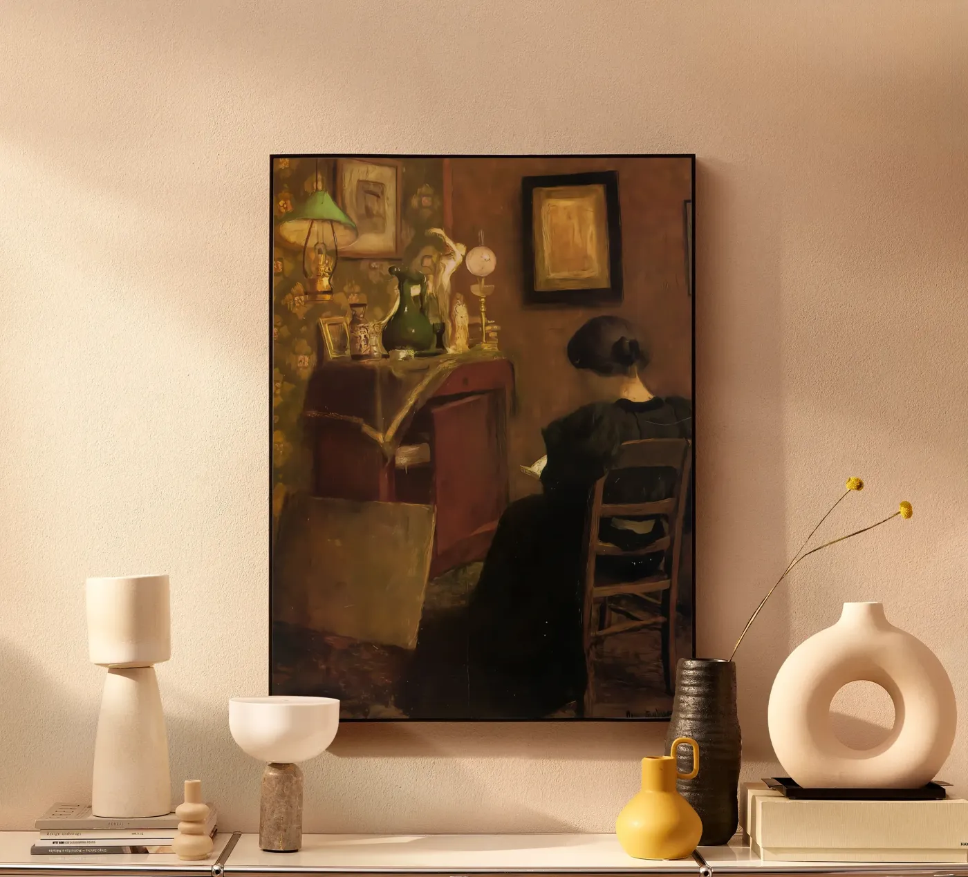 Woman Reading plexiglass da Vonda Shop