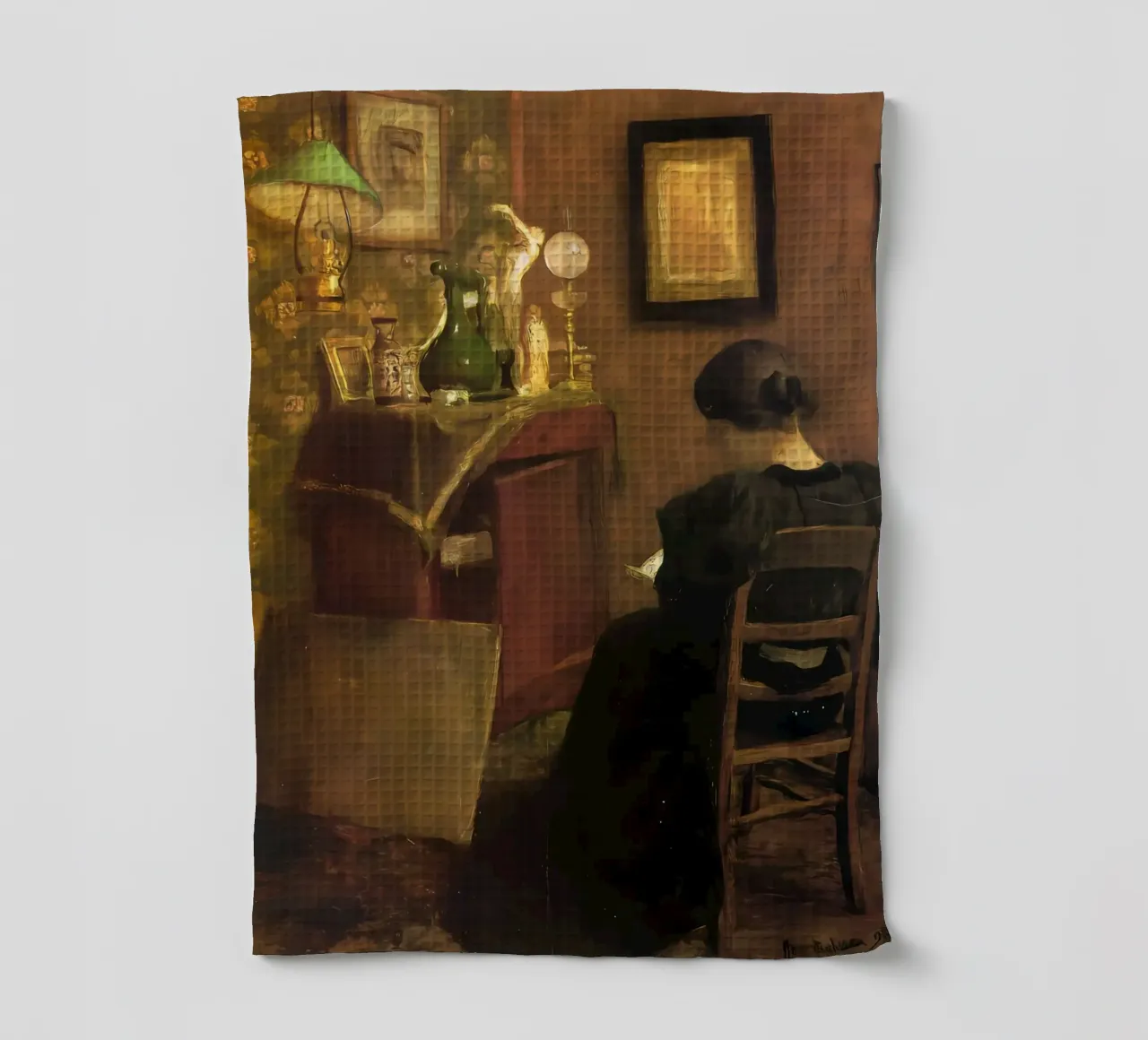 Femme Lecture torchon de Vonda Shop