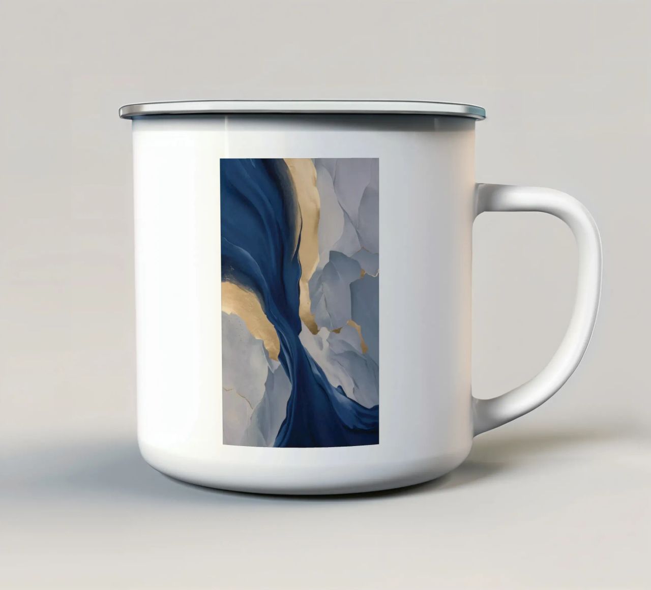 Deriva di Sapphire Fold tazza in smalto da Monarch Arc