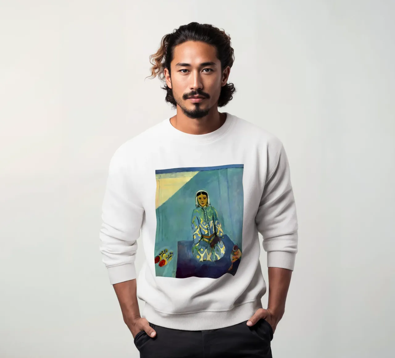 Zorah sulla terrazza felpa da Vonda Shop