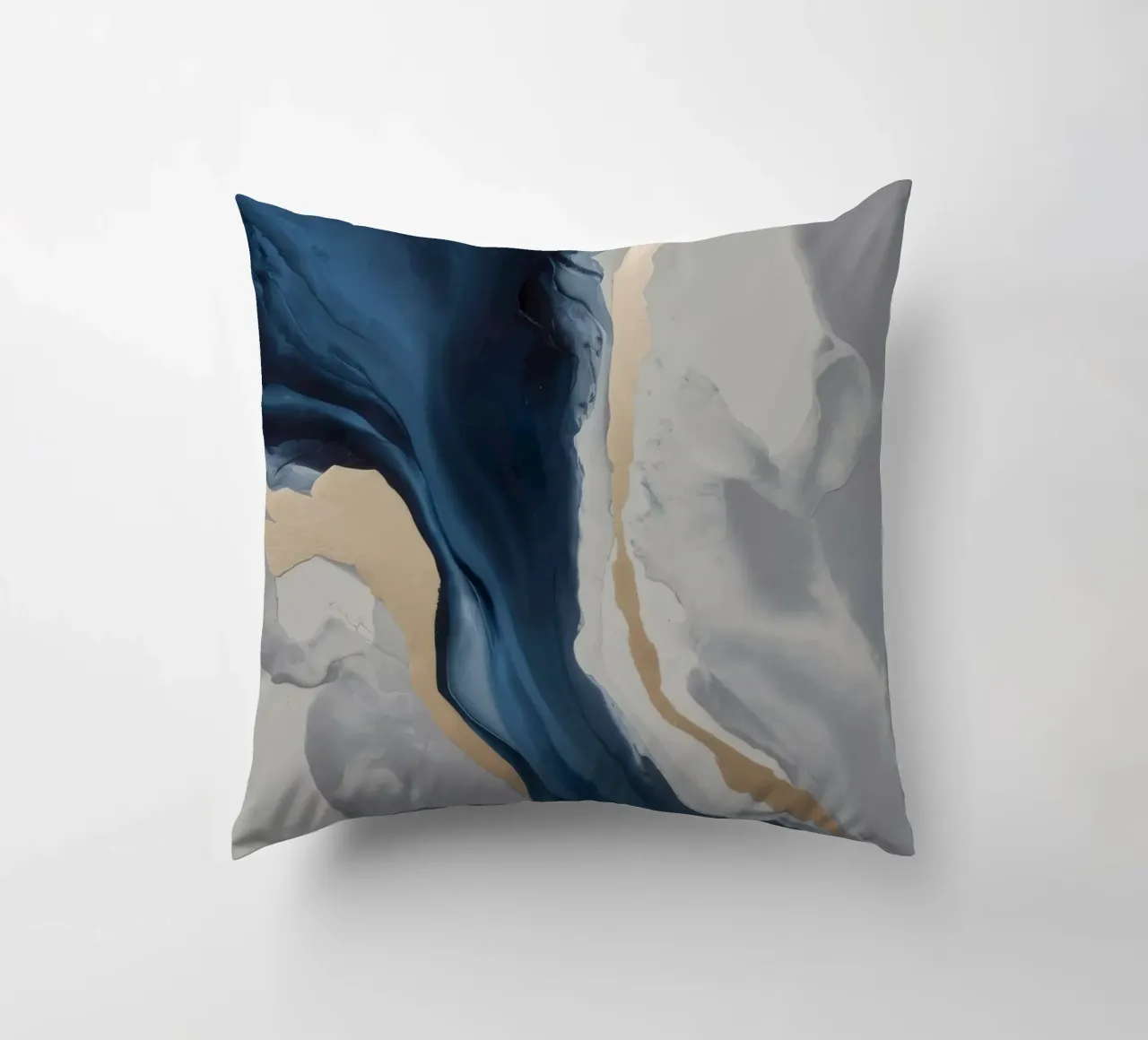Blue Echo Passage decorative cushion by Monarch Arc